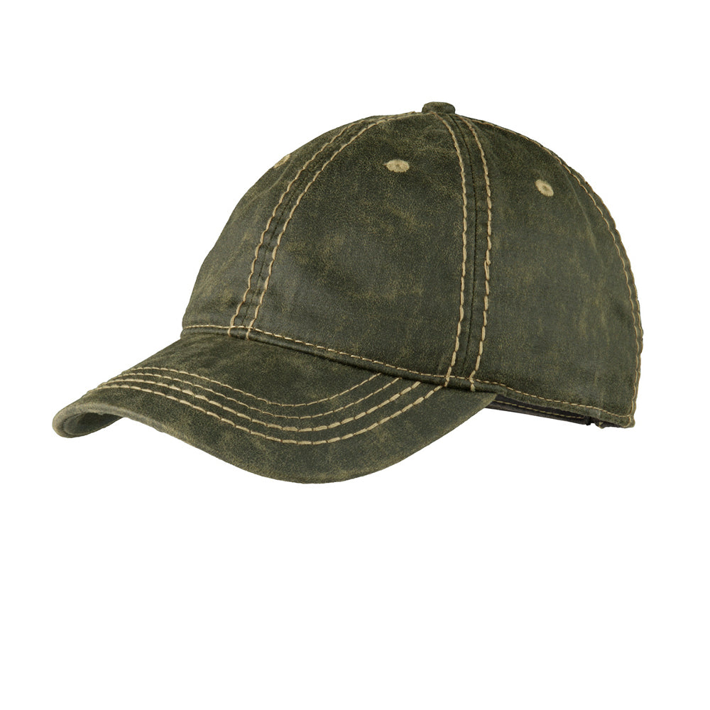 Men's Pigment Print Vintage Look with Outdoor Style Distressed Cap