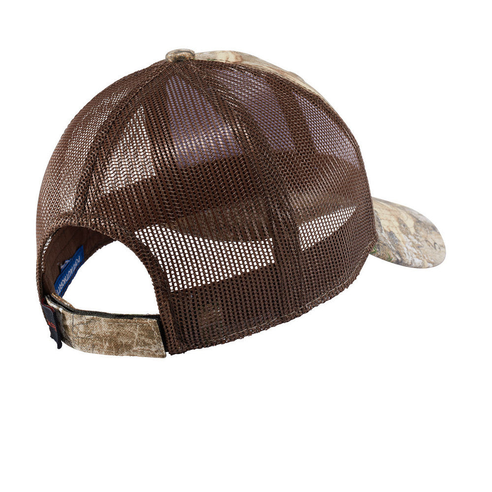 Men's Structured Camouflage Hook & Loop Closure Mesh Back Cap