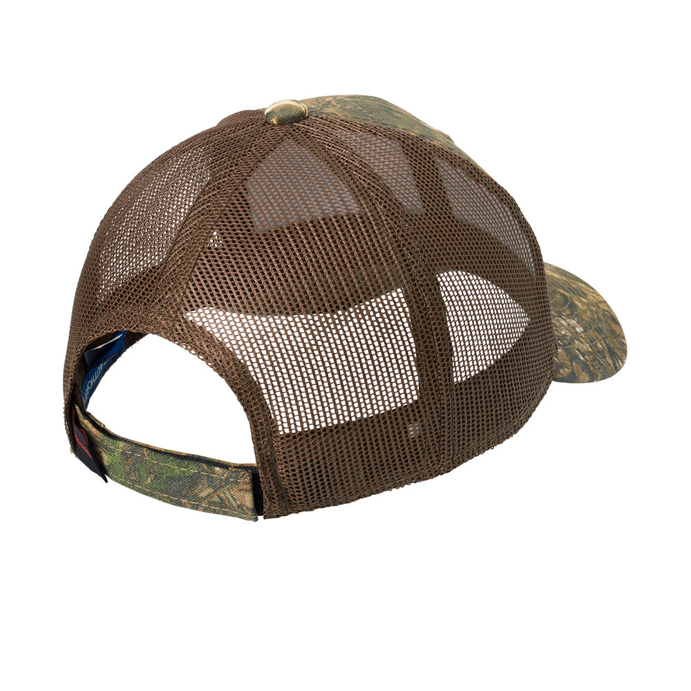 Men's Structured Camouflage Hook & Loop Closure Mesh Back Cap
