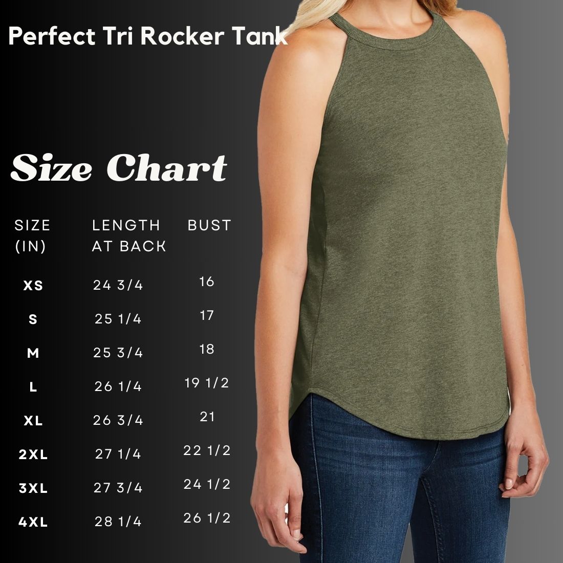 Women's Perfect Tri Rocker Tank