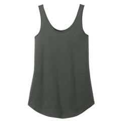 Womens Casual Soft and Comfort Perfect Tri Relaxed Tank Top Deepest Grey