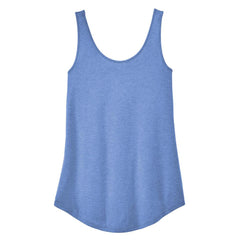 Womens Casual Soft and Comfort Perfect Tri Relaxed Tank Top Maritime Frost