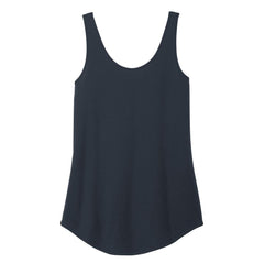 Womens Casual Soft and Comfort Perfect Tri Relaxed Tank Top New Navy