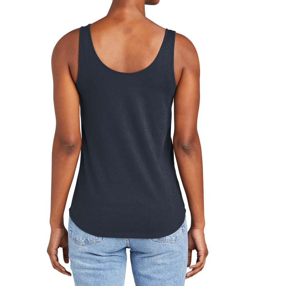 Womens Casual Soft and Comfort Perfect Tri Relaxed Tank Top New Navy