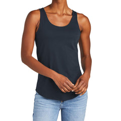 Womens Casual Soft and Comfort Perfect Tri Relaxed Tank Top New Navy