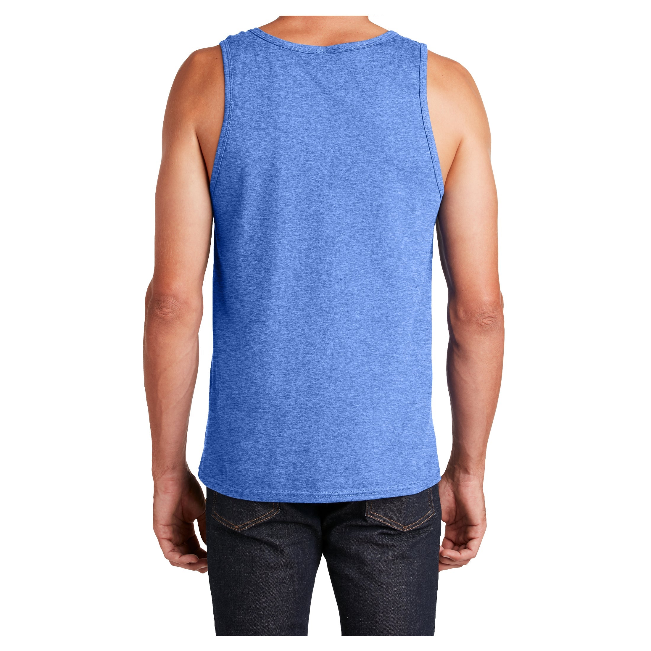 Men's District Young The Concert Tank - Heathered Royal