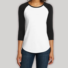 Women's Juniors Very Important Tee 3/4-Sleeve Raglan