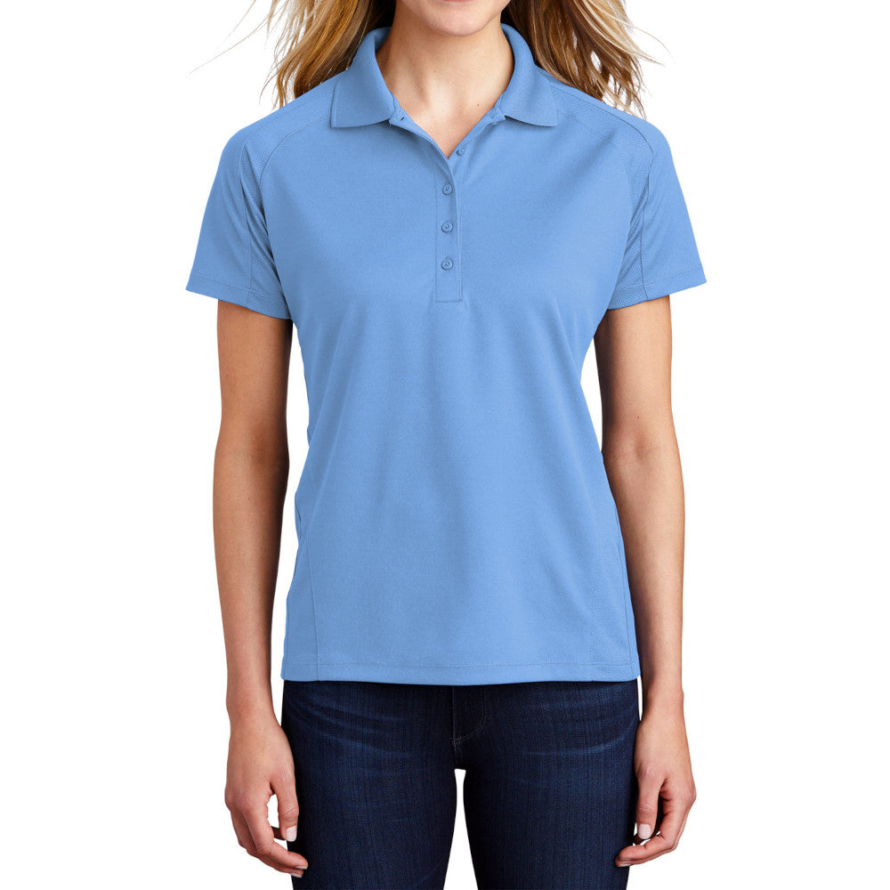 Women's Dri-Mesh Pro Polo Breathable Moisture-Wicking with Stretch Panels for Comfort & Mobility