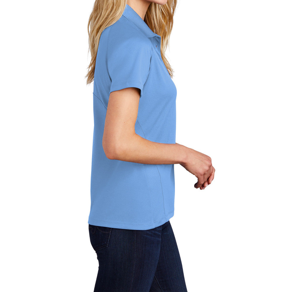 Women's Dri-Mesh Pro Polo Breathable Moisture-Wicking with Stretch Panels for Comfort & Mobility