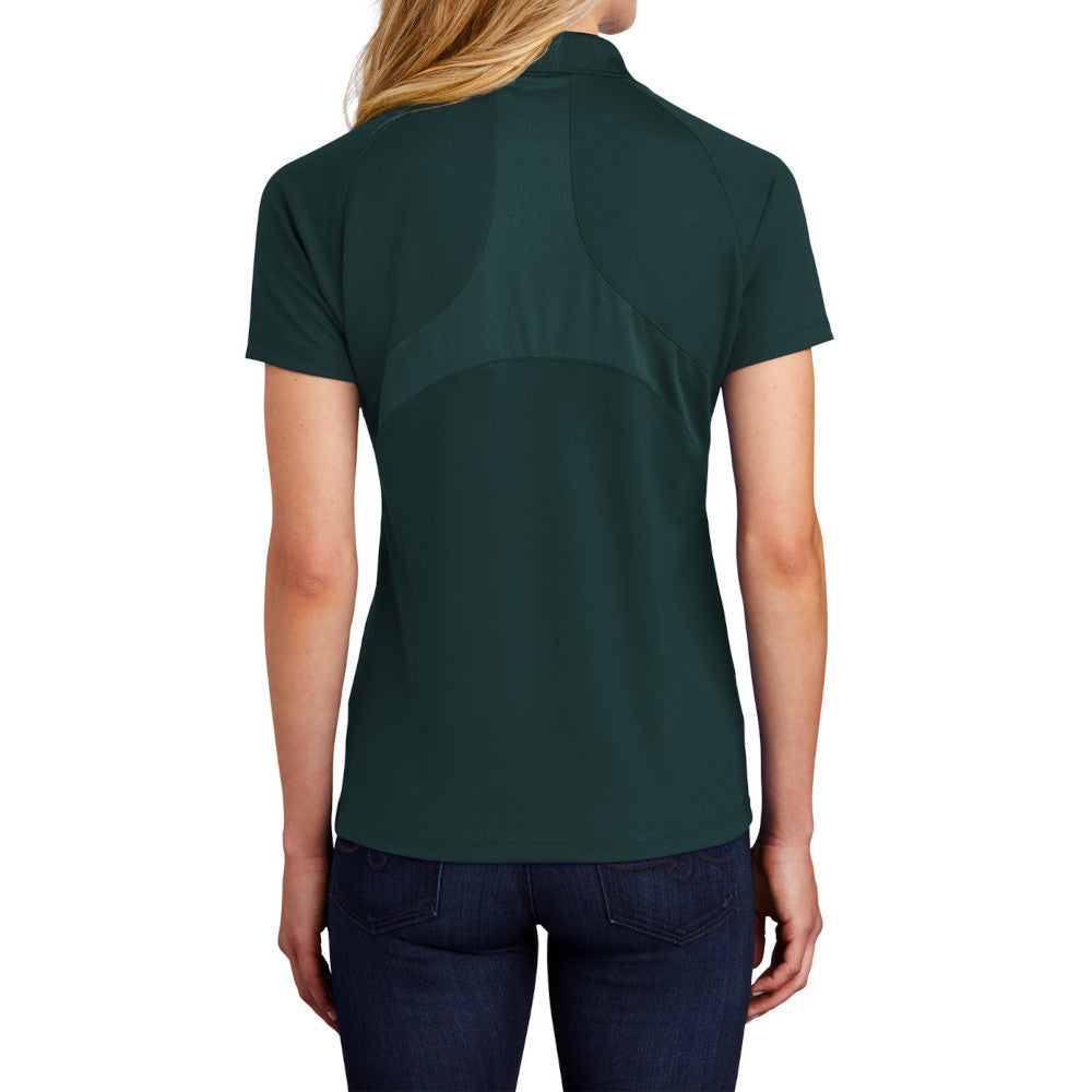 Women's Dri-Mesh Pro Polo Breathable Moisture-Wicking with Stretch Panels for Comfort & Mobility