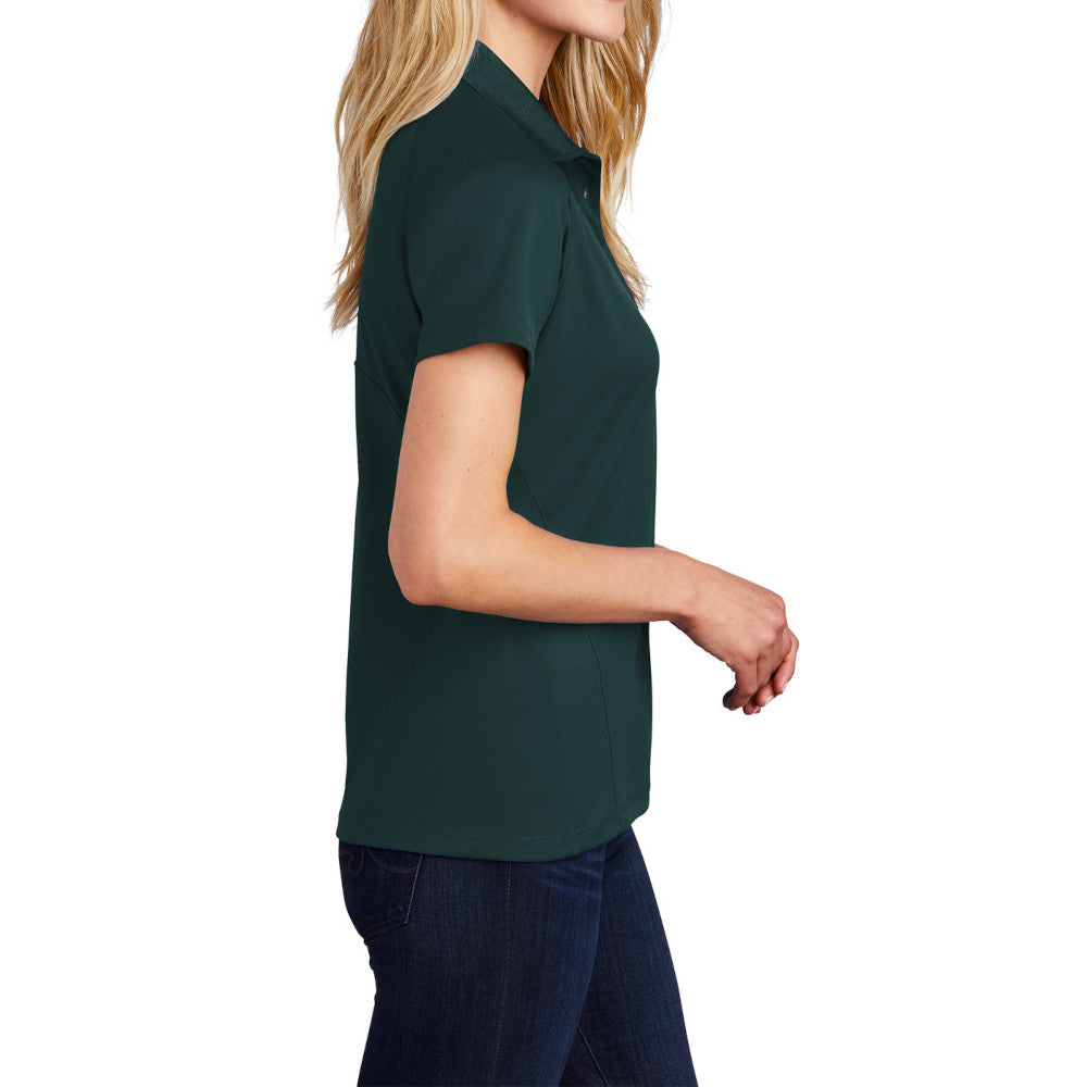 Women's Dri-Mesh Pro Polo Breathable Moisture-Wicking with Stretch Panels for Comfort & Mobility