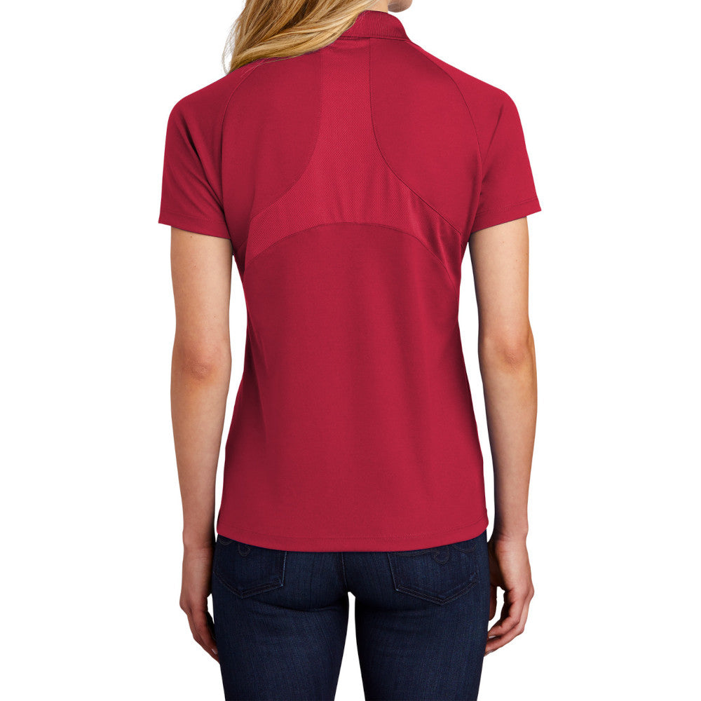 Women's Dri-Mesh Pro Polo Breathable Moisture-Wicking with Stretch Panels for Comfort & Mobility