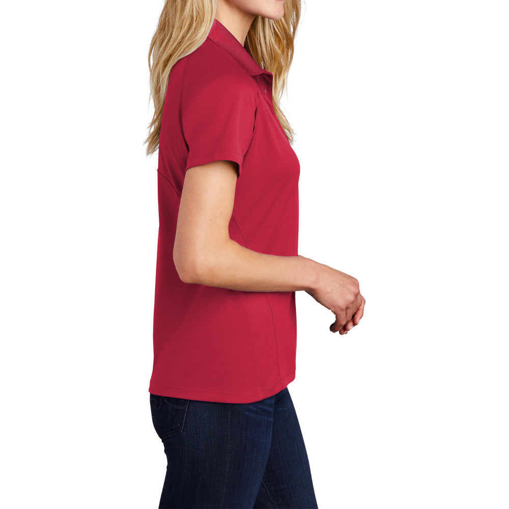 Women's Dri-Mesh Pro Polo Breathable Moisture-Wicking with Stretch Panels for Comfort & Mobility