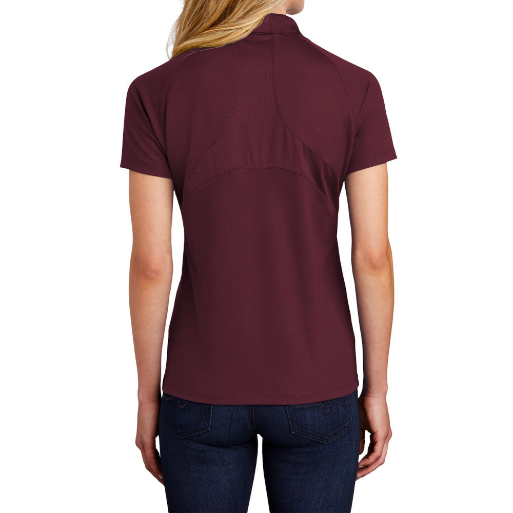 Women's Dri-Mesh Pro Polo Breathable Moisture-Wicking with Stretch Panels for Comfort & Mobility