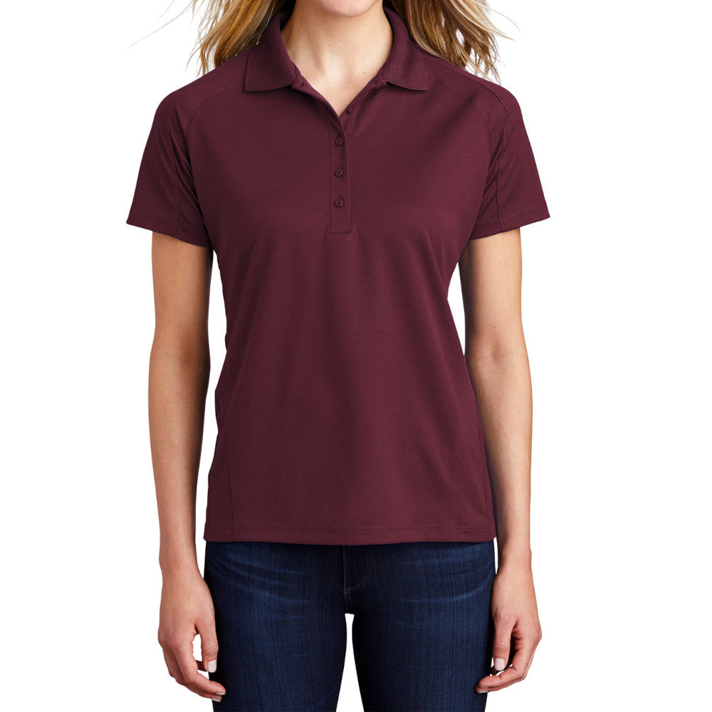 Women's Dri-Mesh Pro Polo Breathable Moisture-Wicking with Stretch Panels for Comfort & Mobility