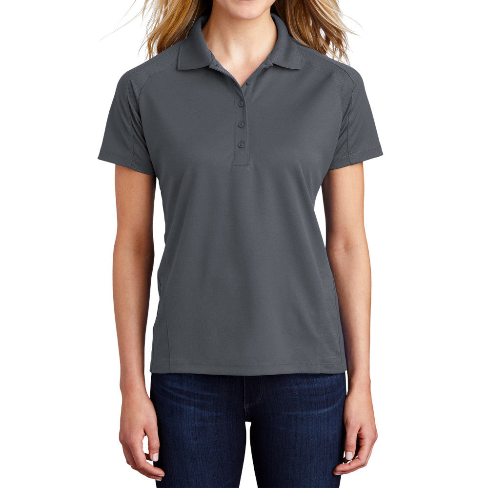 Women's Dri-Mesh Pro Polo Breathable Moisture-Wicking with Stretch Panels for Comfort & Mobility