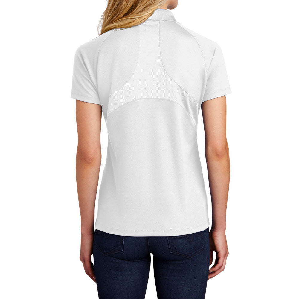 Women's Dri-Mesh Pro Polo Breathable Moisture-Wicking with Stretch Panels for Comfort & Mobility