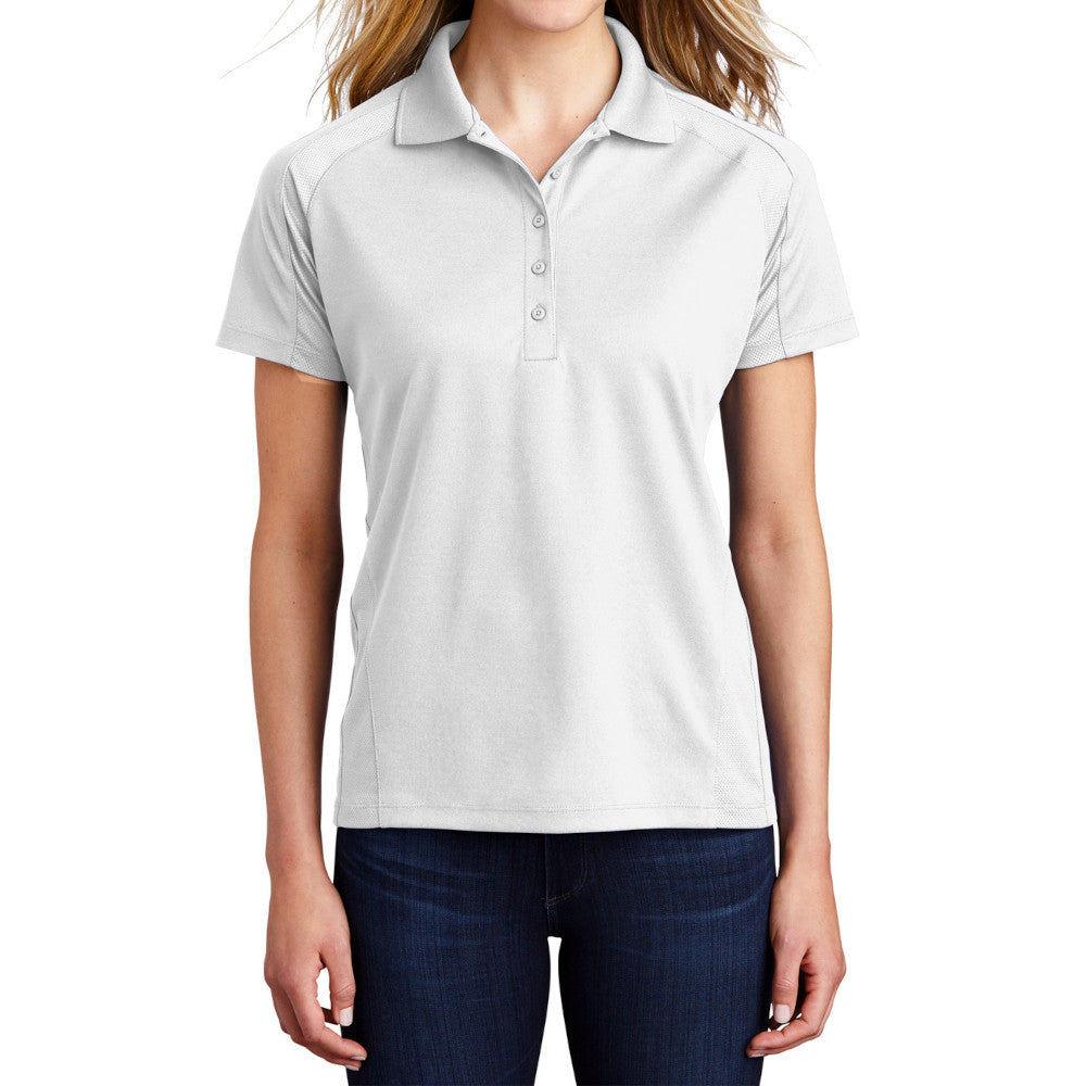 Women's Dri-Mesh Pro Polo Breathable Moisture-Wicking with Stretch Panels for Comfort & Mobility