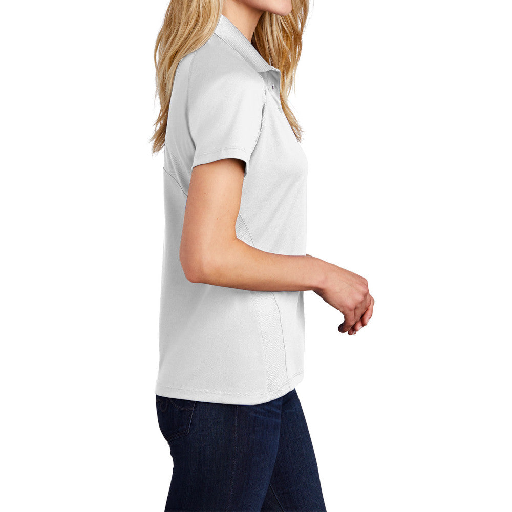 Women's Dri-Mesh Pro Polo Breathable Moisture-Wicking with Stretch Panels for Comfort & Mobility
