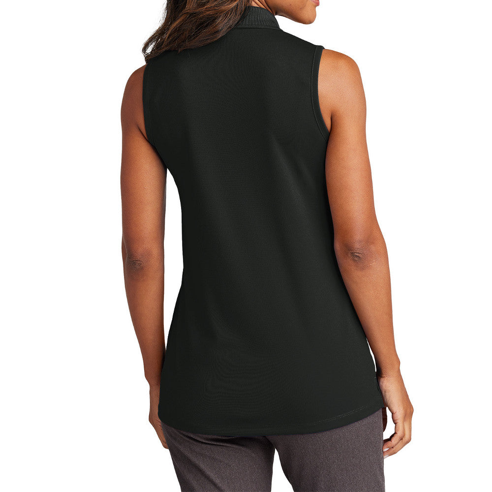 Women's Dry Zone Moisture-Wicking UV Micro-Mesh Sleeveless Polo