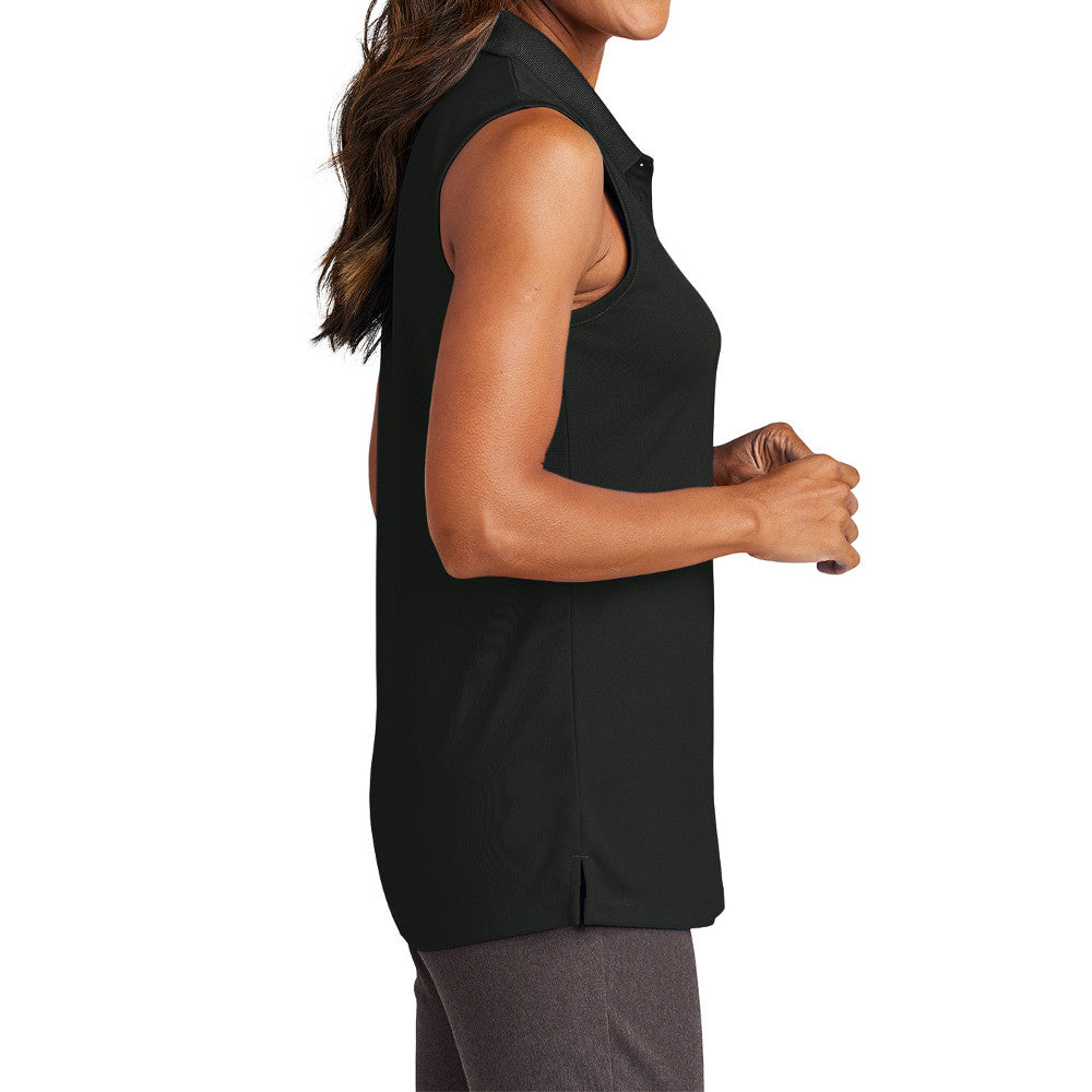 Women's Dry Zone Moisture-Wicking UV Micro-Mesh Sleeveless Polo