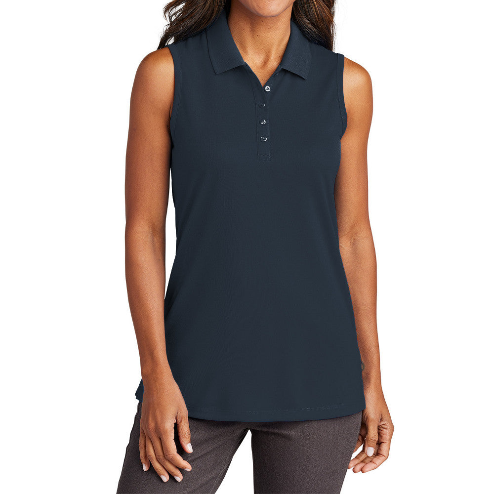 Women's Dry Zone Moisture-Wicking UV Micro-Mesh Sleeveless Polo