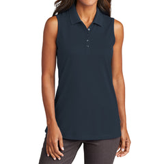 Women's Dry Zone Moisture-Wicking UV Micro-Mesh Sleeveless Polo
