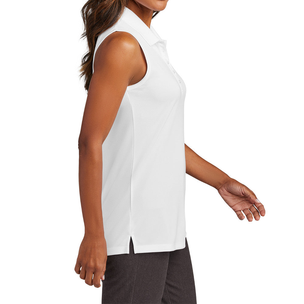Women's Dry Zone Moisture-Wicking UV Micro-Mesh Sleeveless Polo