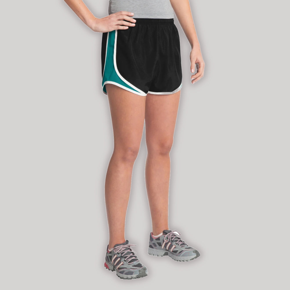 Ladies Moisture Wicking Sport Track Field Running Shorts