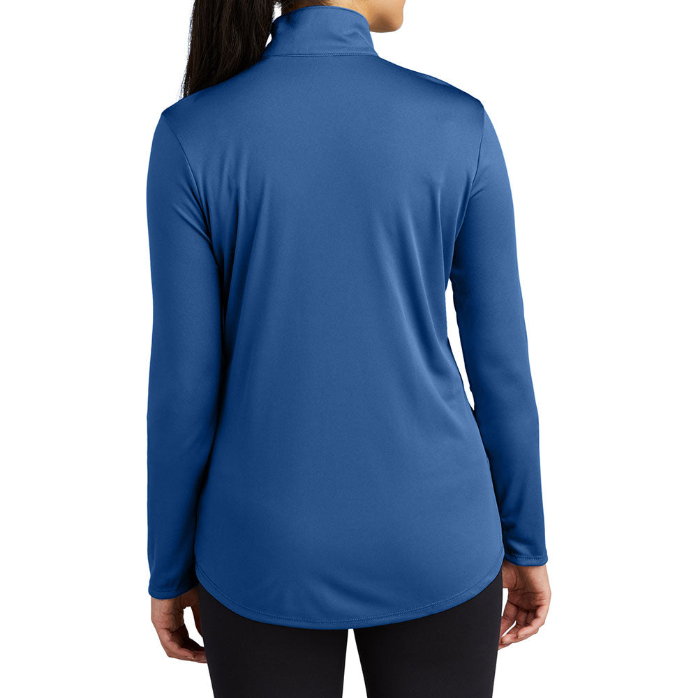 Womens PosiCharge Competitor 1/4-Zip Pullover Royal
