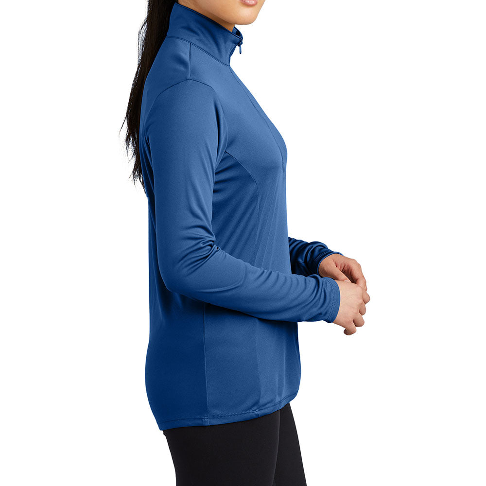 Womens PosiCharge Competitor 1/4-Zip Pullover Royal