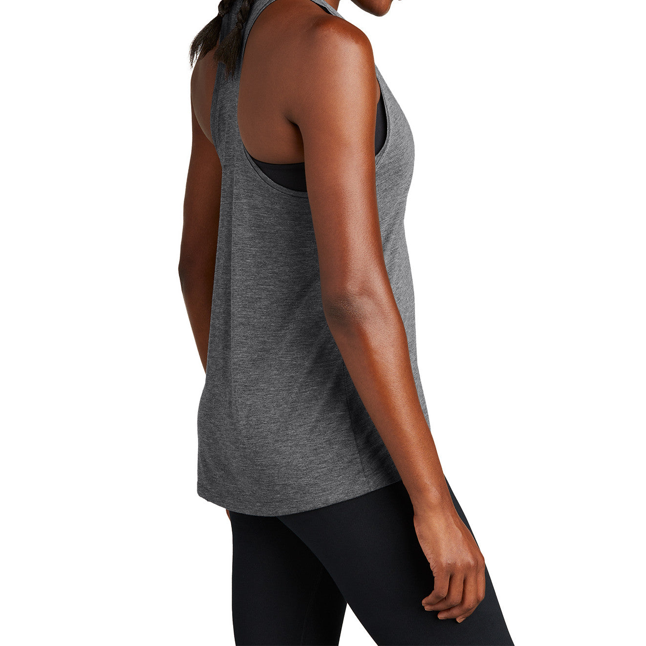 Women's PosiCharge Moisture-Wicking, Soft & Color-Locking Racerback Tri-Blend Wicking Tank