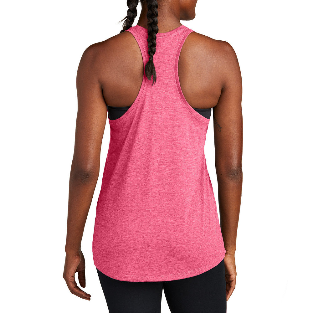Women's PosiCharge Moisture-Wicking, Soft & Color-Locking Racerback Tri-Blend Wicking Tank