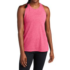 Women's PosiCharge Moisture-Wicking, Soft & Color-Locking Racerback Tri-Blend Wicking Tank