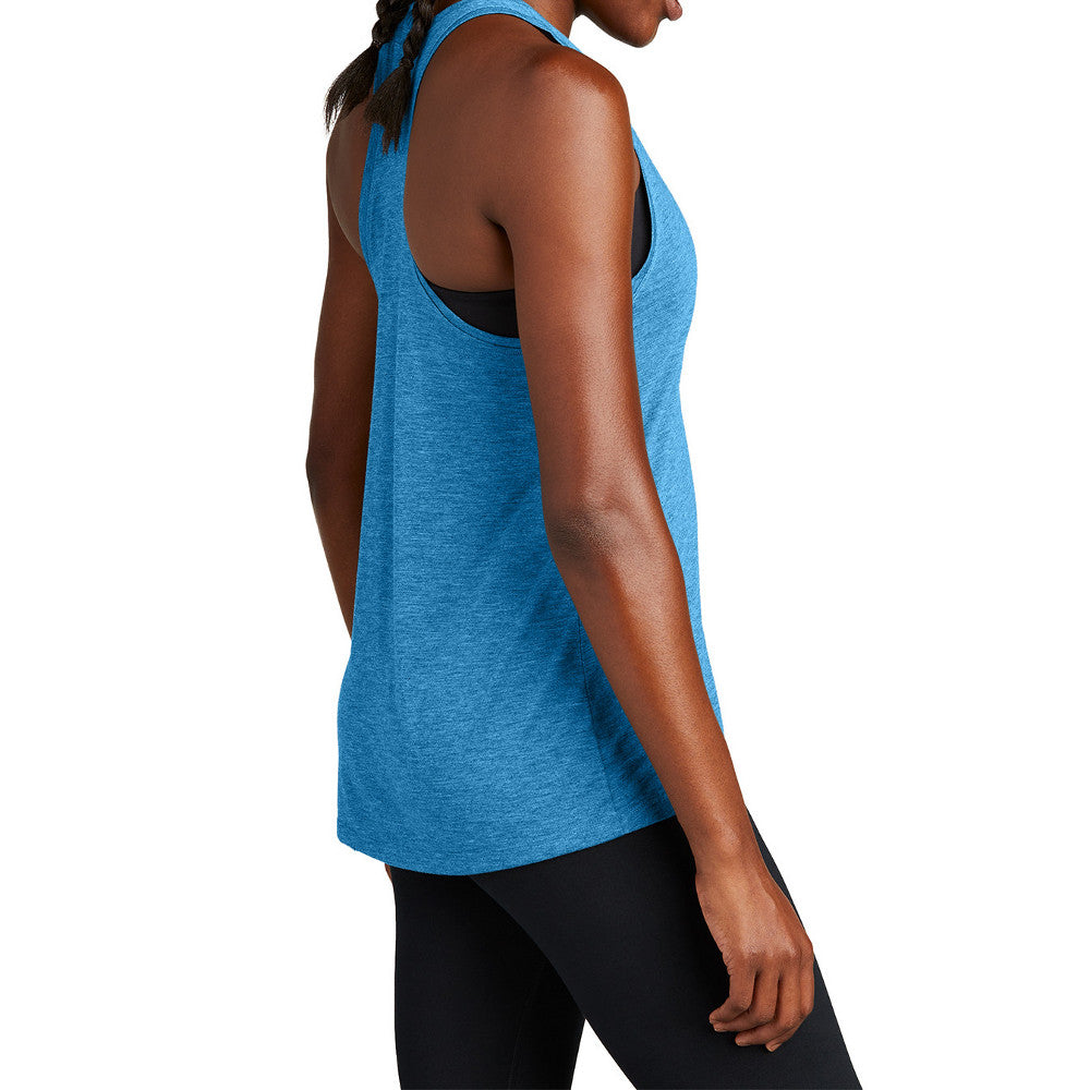 Women's PosiCharge Moisture-Wicking, Soft & Color-Locking Racerback Tri-Blend Wicking Tank