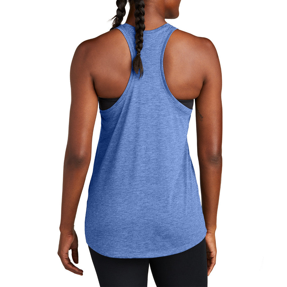 Women's PosiCharge Moisture-Wicking, Soft & Color-Locking Racerback Tri-Blend Wicking Tank