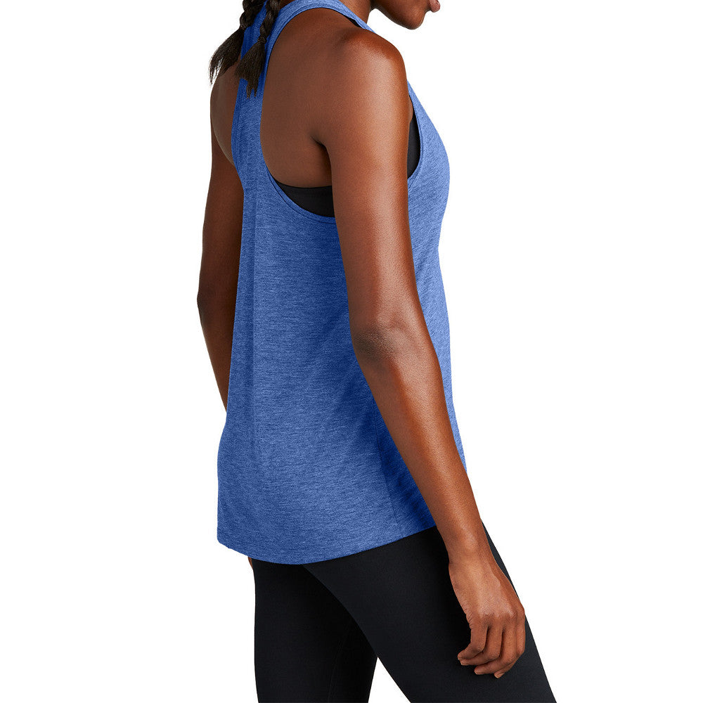 Women's PosiCharge Moisture-Wicking, Soft & Color-Locking Racerback Tri-Blend Wicking Tank