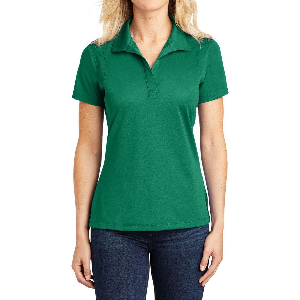 Women's Micropique Sport-Wick Smooth, Moisture-Wicking & Snag-Resistant Performance Polo