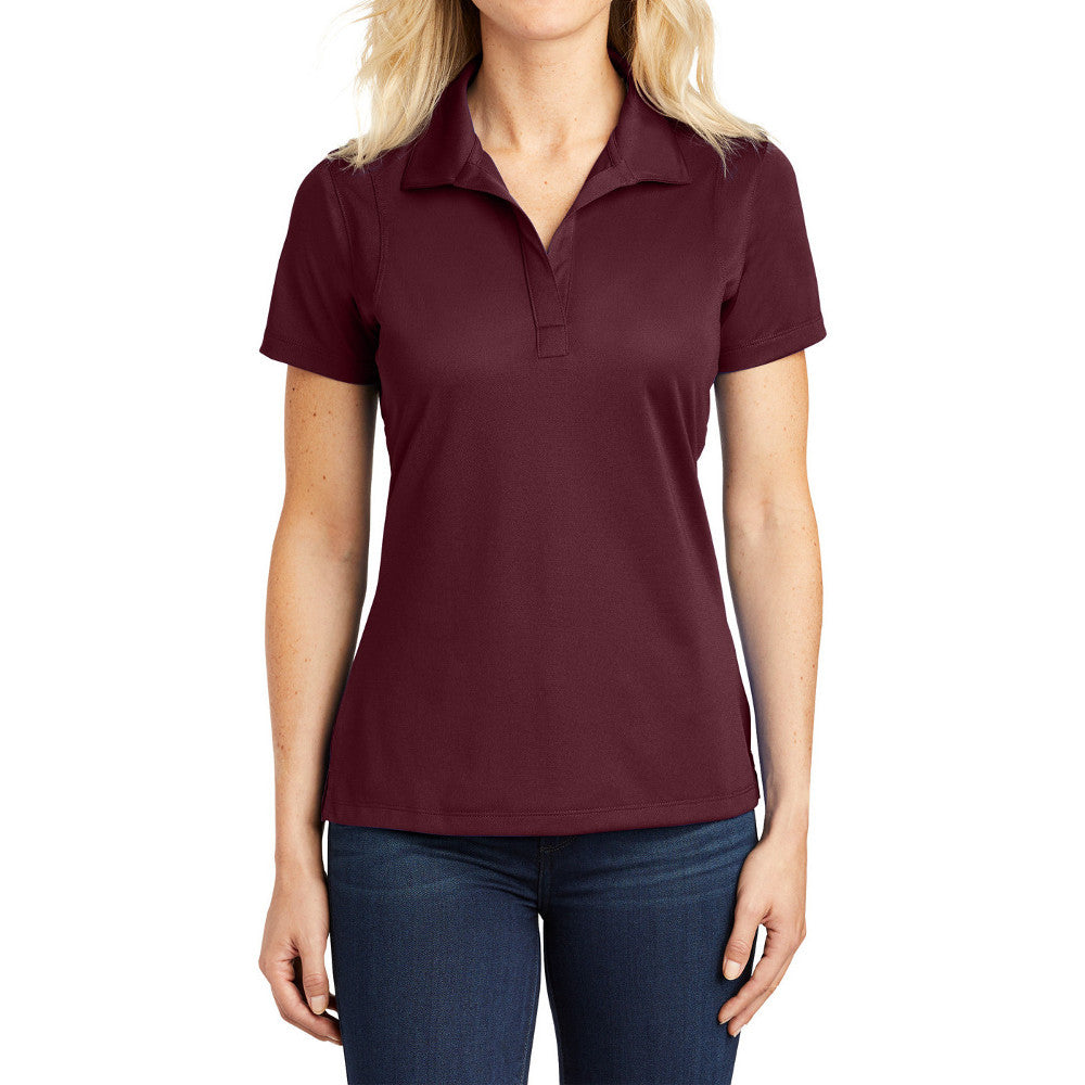 Women's Micropique Sport-Wick Smooth, Moisture-Wicking & Snag-Resistant Performance Polo