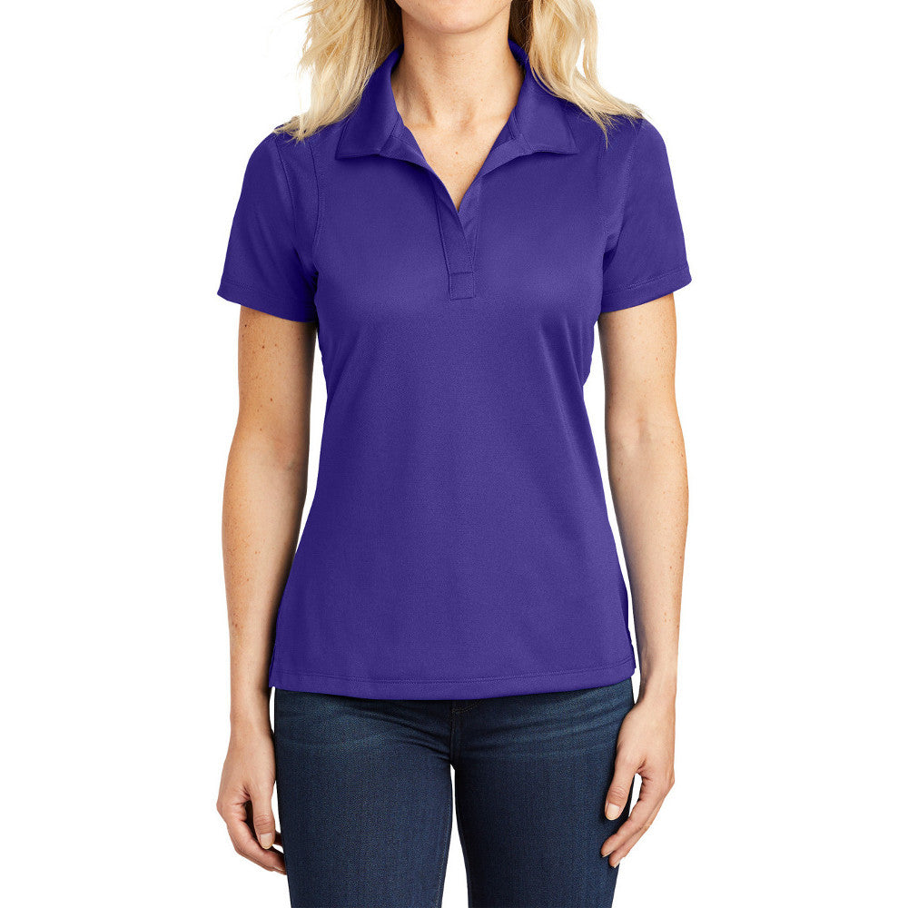 Women's Micropique Sport-Wick Smooth, Moisture-Wicking & Snag-Resistant Performance Polo