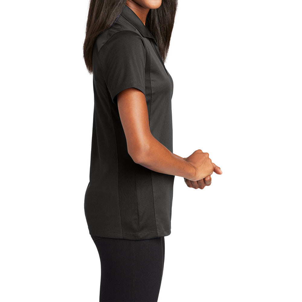 Women's Modern Colorblock Short Sleeve Micropique Sport-Wick Moisture-Wicking Polo