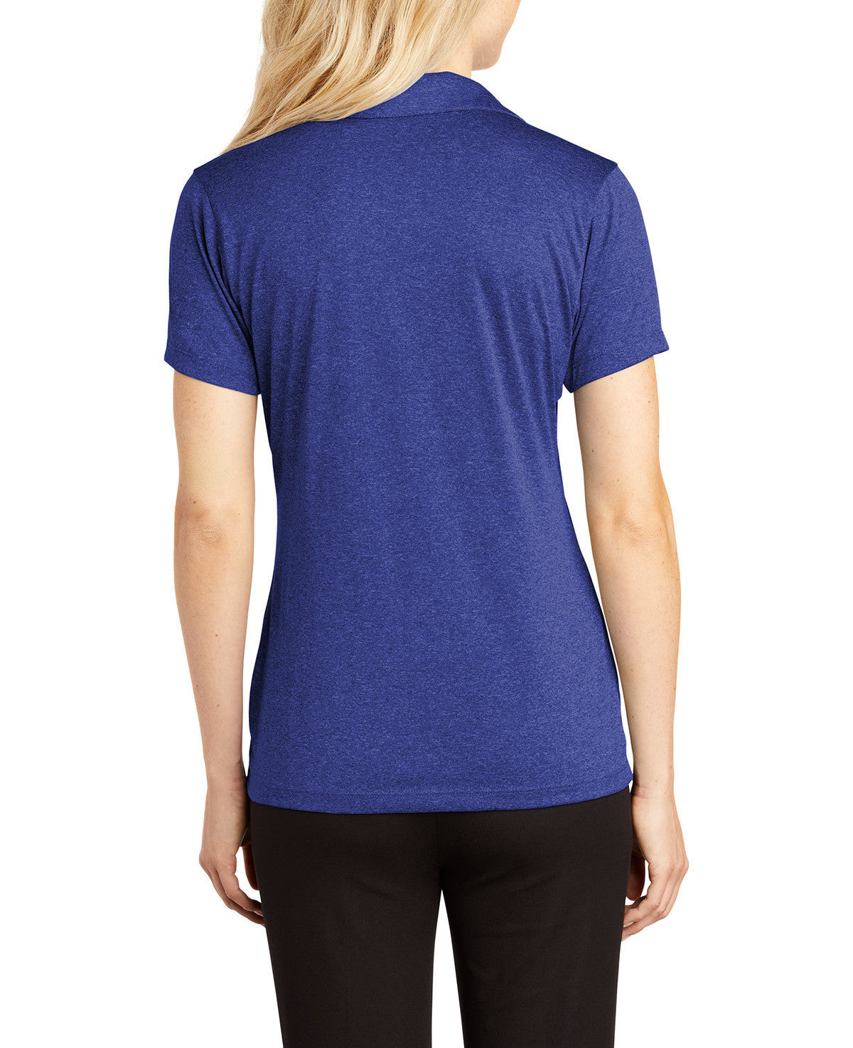 Ladies Moisture-Wicking, Heather Contender Short Sleeve Polo