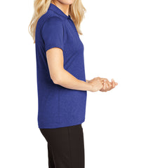 Ladies Moisture-Wicking, Heather Contender Short Sleeve Polo