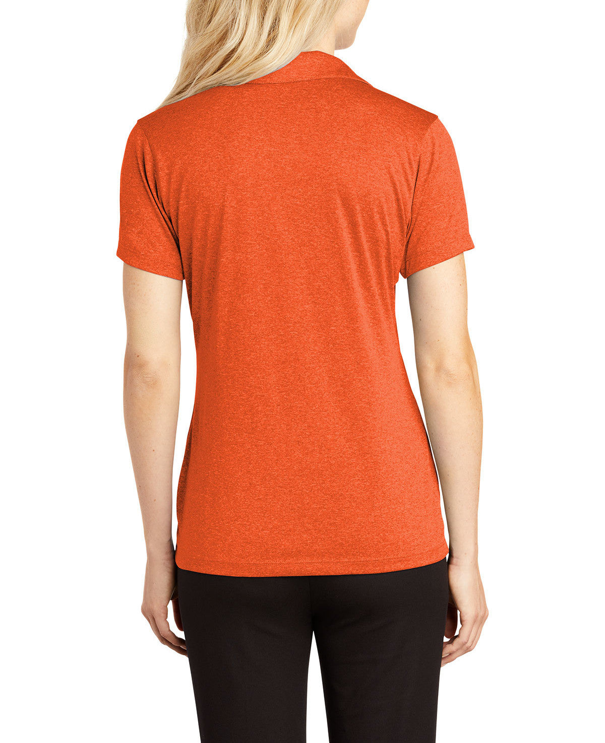 Ladies Moisture-Wicking, Heather Contender Short Sleeve Polo