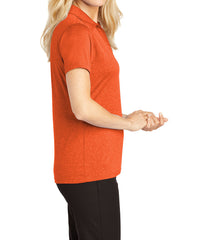 Ladies Moisture-Wicking, Heather Contender Short Sleeve Polo