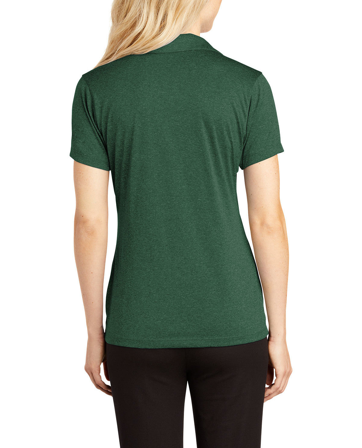 Ladies Moisture-Wicking, Heather Contender Short Sleeve Polo