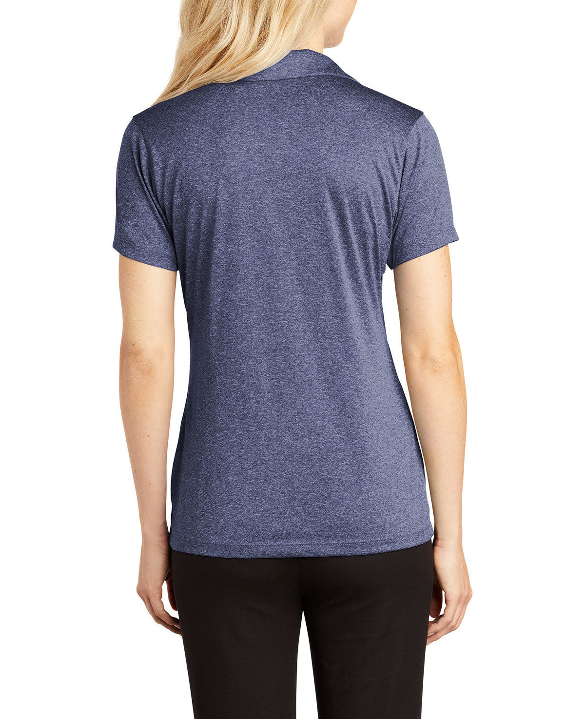 Ladies Moisture-Wicking, Heather Contender Short Sleeve Polo