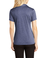 Ladies Moisture-Wicking, Heather Contender Short Sleeve Polo