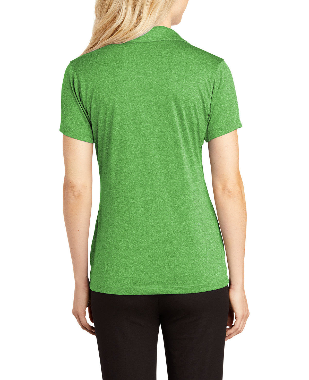 Ladies Moisture-Wicking, Heather Contender Short Sleeve Polo