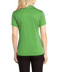 Ladies Moisture-Wicking, Heather Contender Short Sleeve Polo